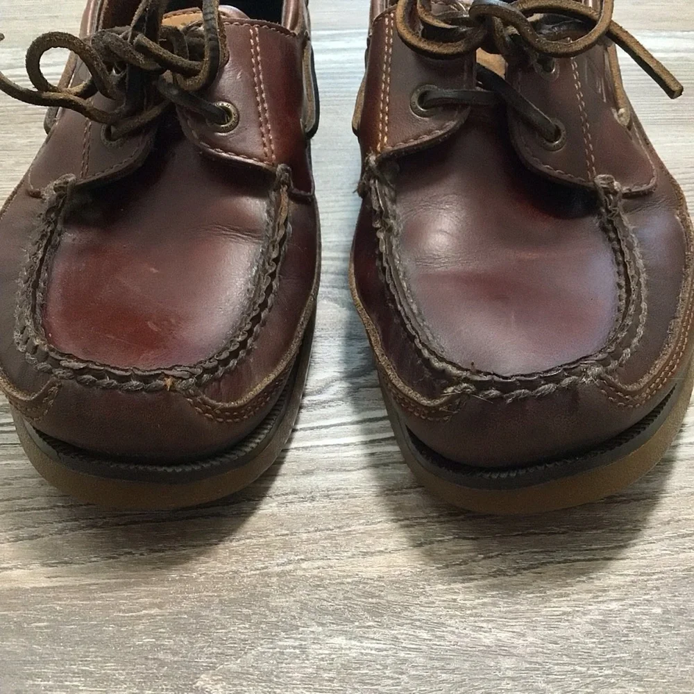 Sperry Amaretto Mako Canoe Moccasin Boat Shoe 8.5